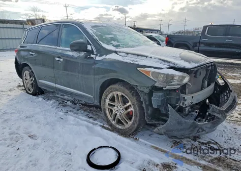 2013 Infiniti Jx35 z USA, uszkodzony, nr VIN 5N1AL0MM4DC313030